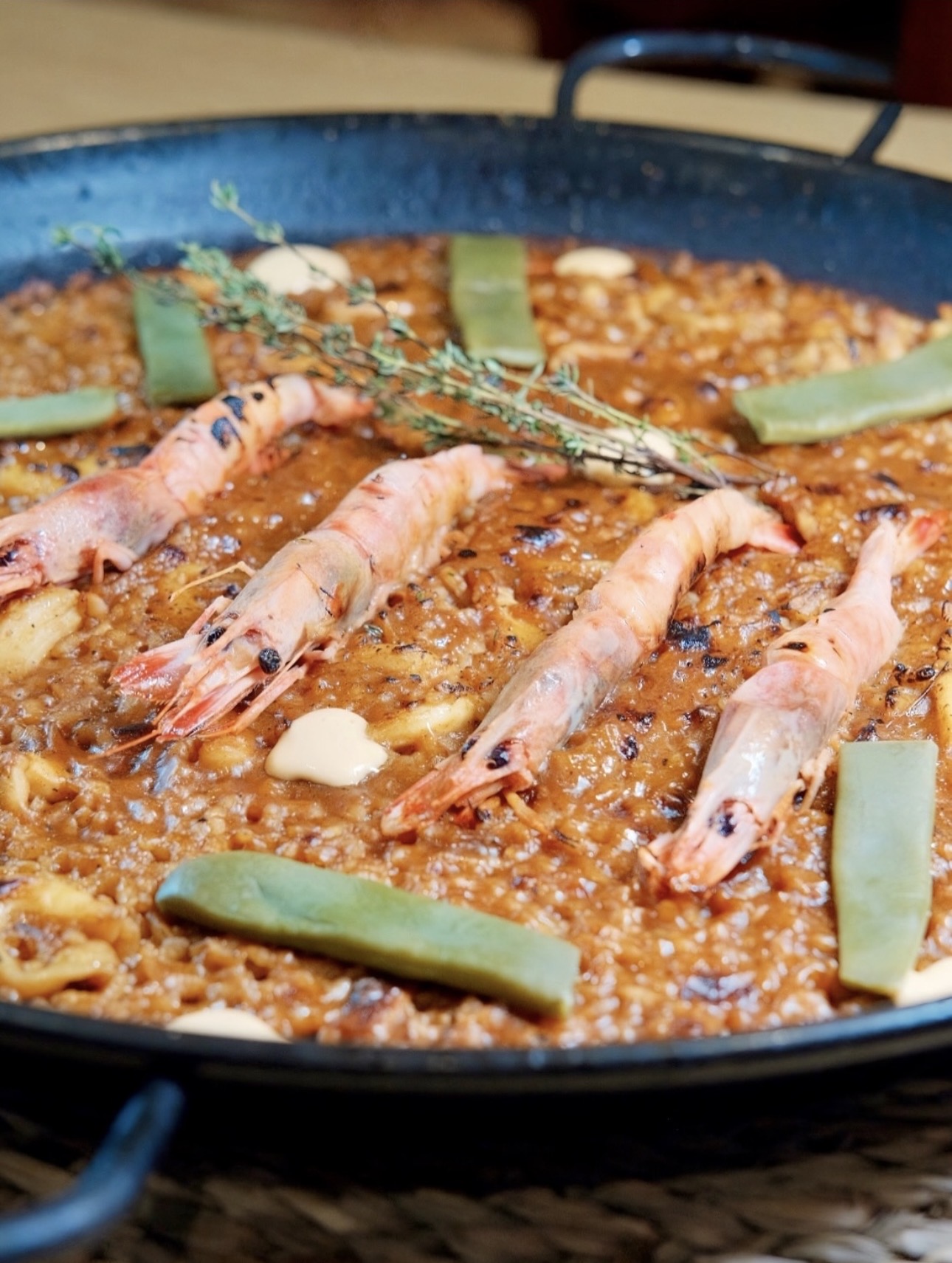 Paella de marisco — Restaurant Andalucía
