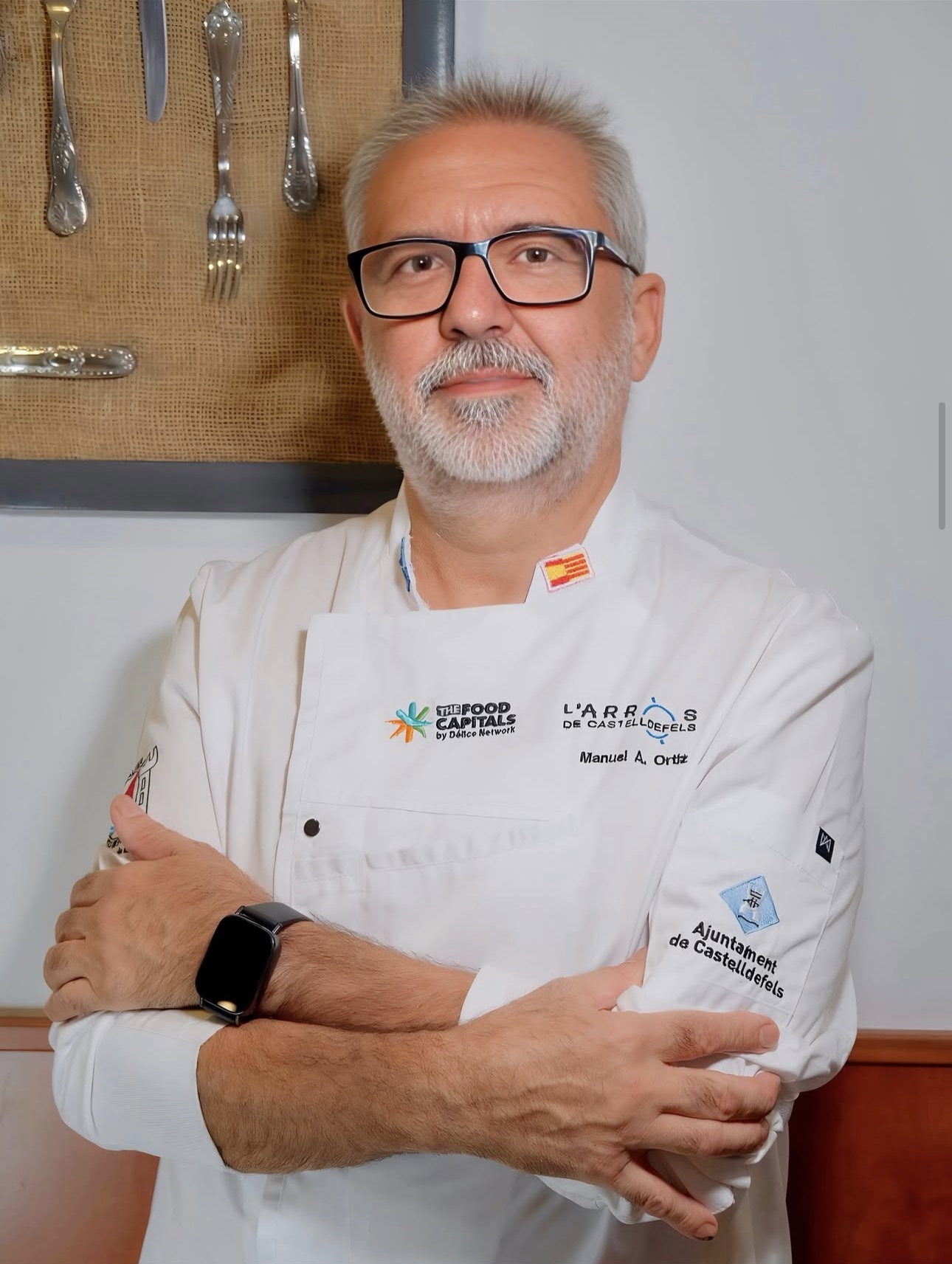 Manuel Ángel Ortiz, propietario y chef