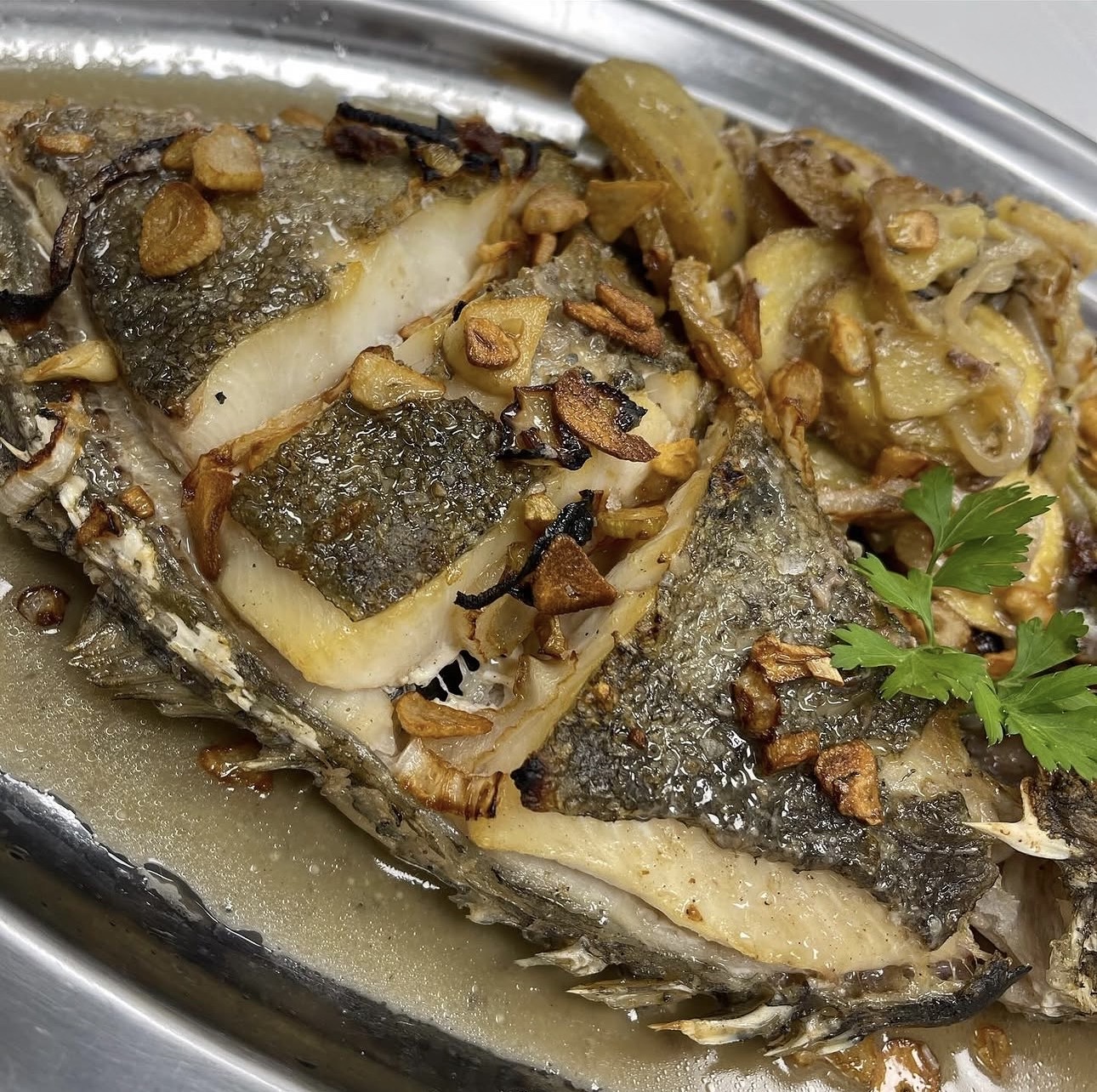 Dorada al horno